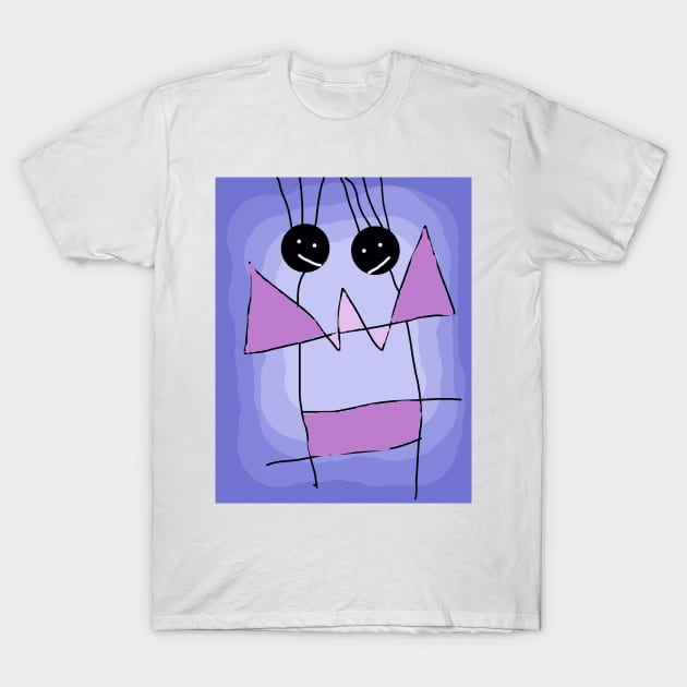 Kids as Angels Stick Figure T-Shirt by Eigo Wild